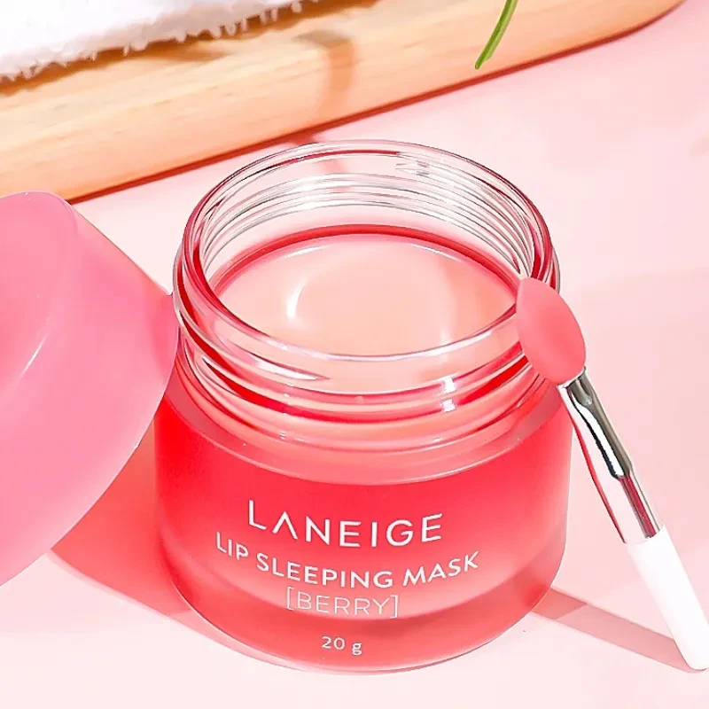 

LANEIGE Lip Sleeping Mask_EX 20g Berry [Select from 5 Scents] - Lip Sleeping Care, Removes Flaky Skin and Moisturizes Dry Lips