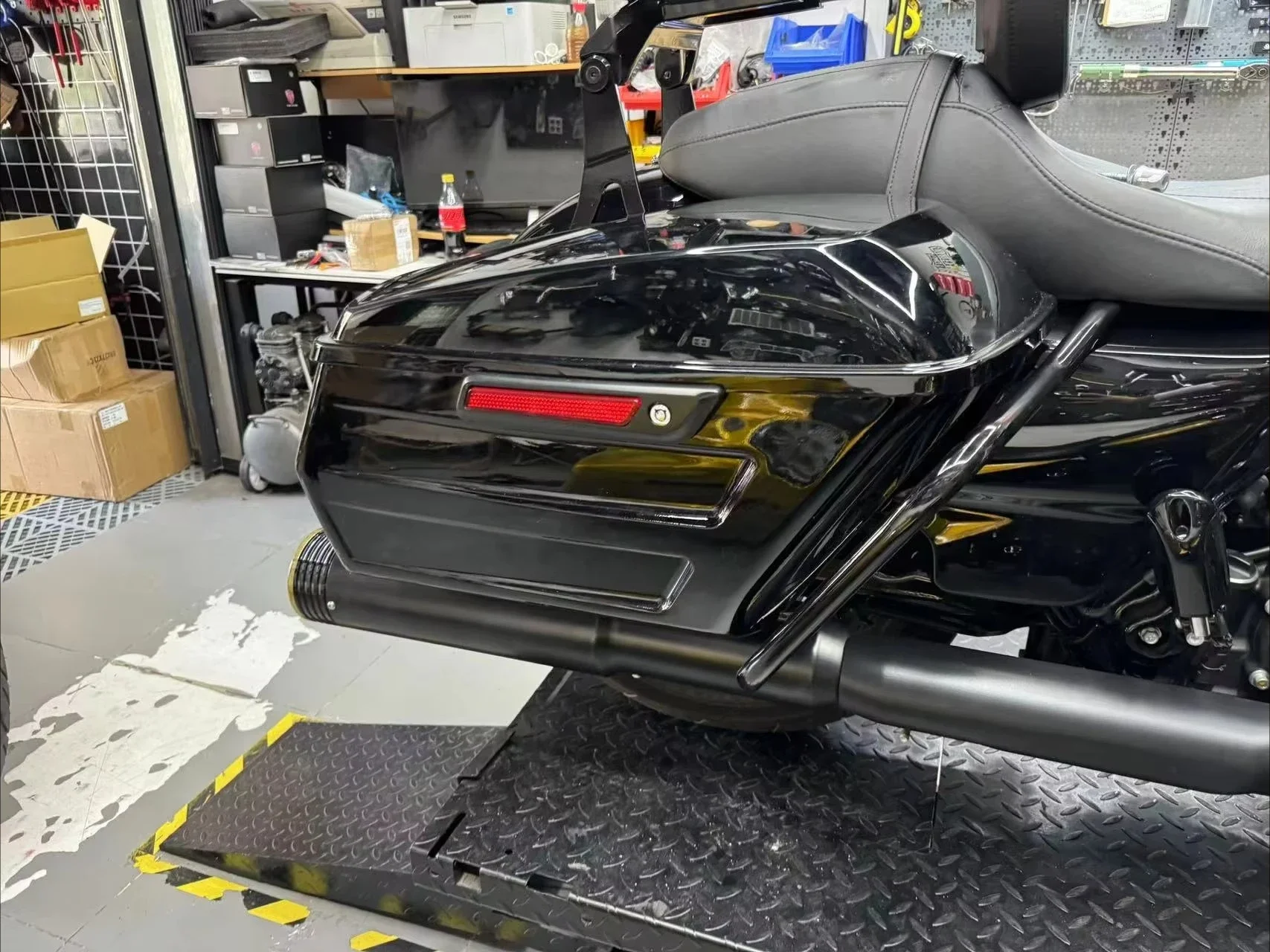 Для мотоциклов Harley-Davidson 2014-2023: багажные кофры Performance Bagger, Road King, Street Glide, Touring Side Box, Chopped Motorcycle Luggage (art.: 3920da5da516d) - 3920da5da516d