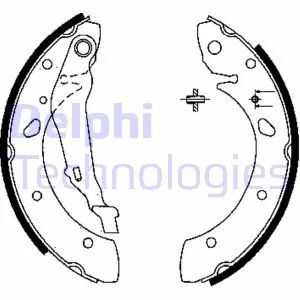

Задняя Тормозная колодка для LS1843 shoe AVENSIS 9701
