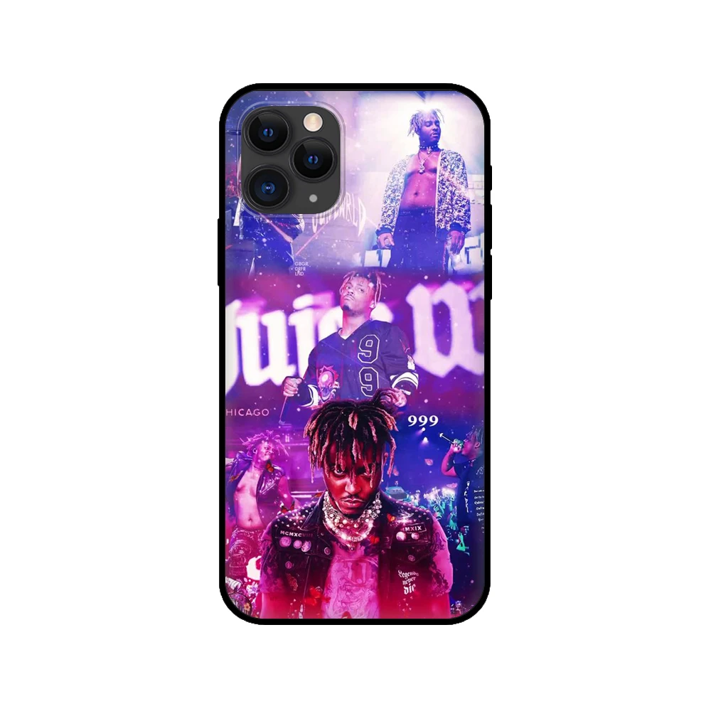 Черный чехол из ТПУ для iphone 5 5s se 2020 6 6s 7 8 plus x 10 XR XS 11 12 mini pro MAX задняя крышка Lil Peep |