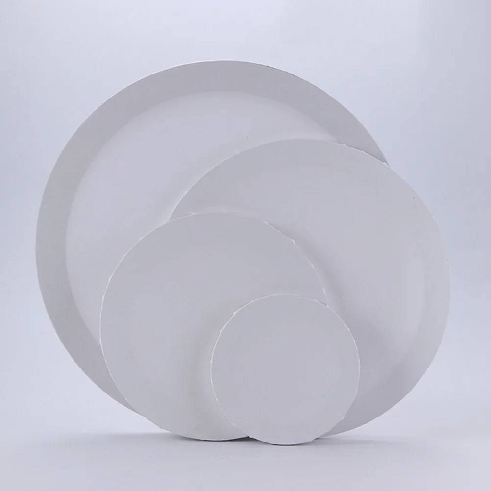 

Round Canvas Panel Boards for Painting Drawing Home 40cm Canvases for