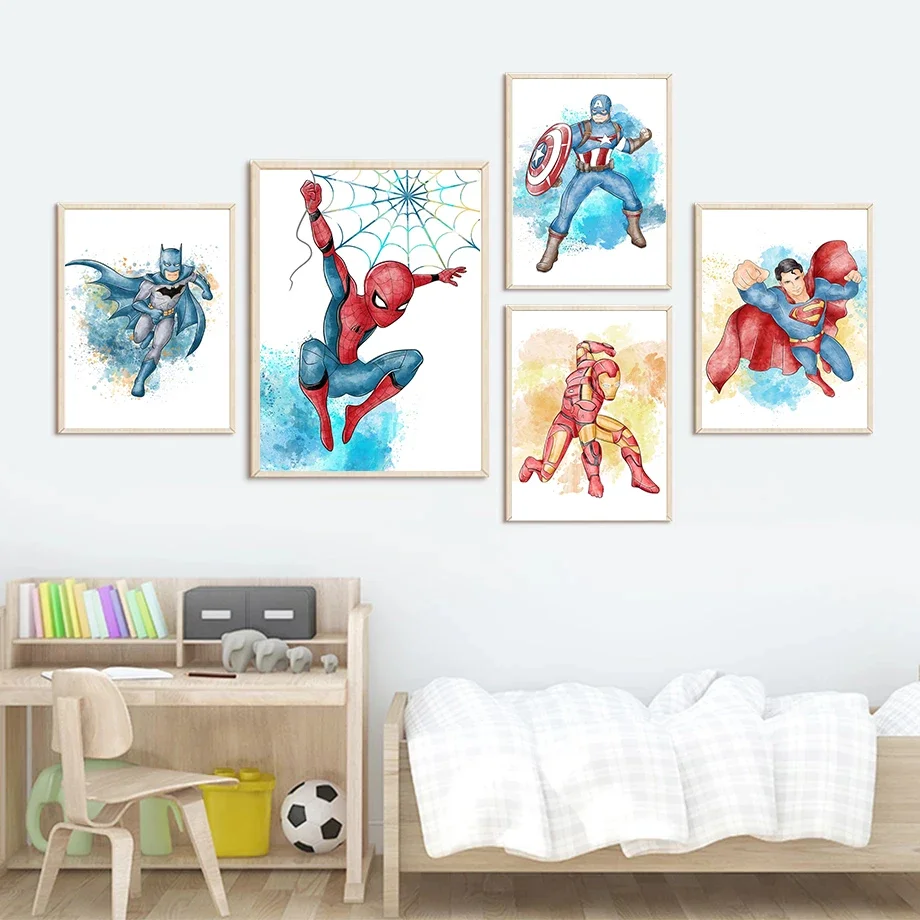 Картина на холсте Минисо Супергерои