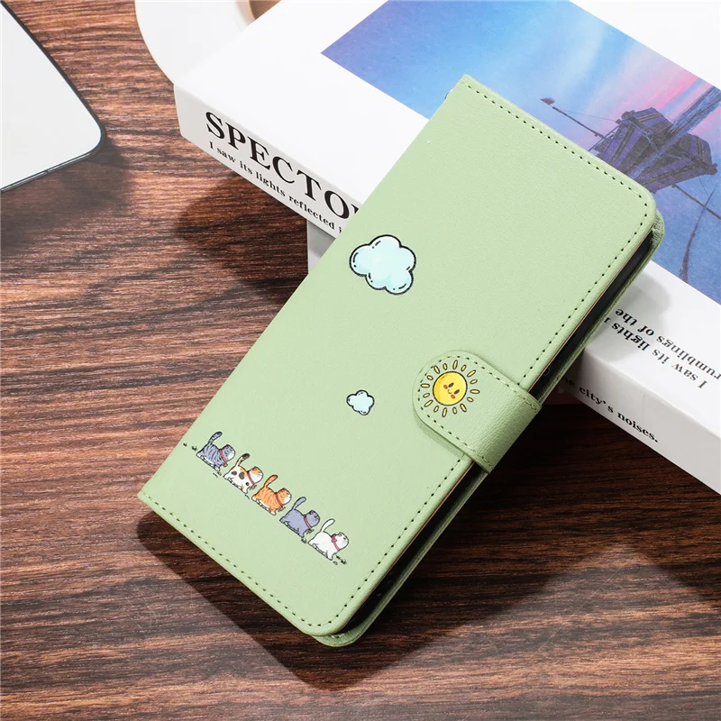 Модный кожаный чехол-книжка с бумажником для Xiaomi Redmi Note 12 13 11 10 Pro Plus 13C 13R 9A 9T чехол