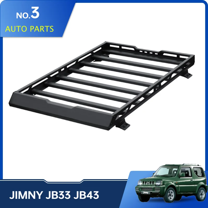 

Roof Rack For Suzuki Jimny JB33 Sierra JB43 1998 2018 Roof Rack Car Top Luggage Cross Bar Rail Boxes Basket High Quality