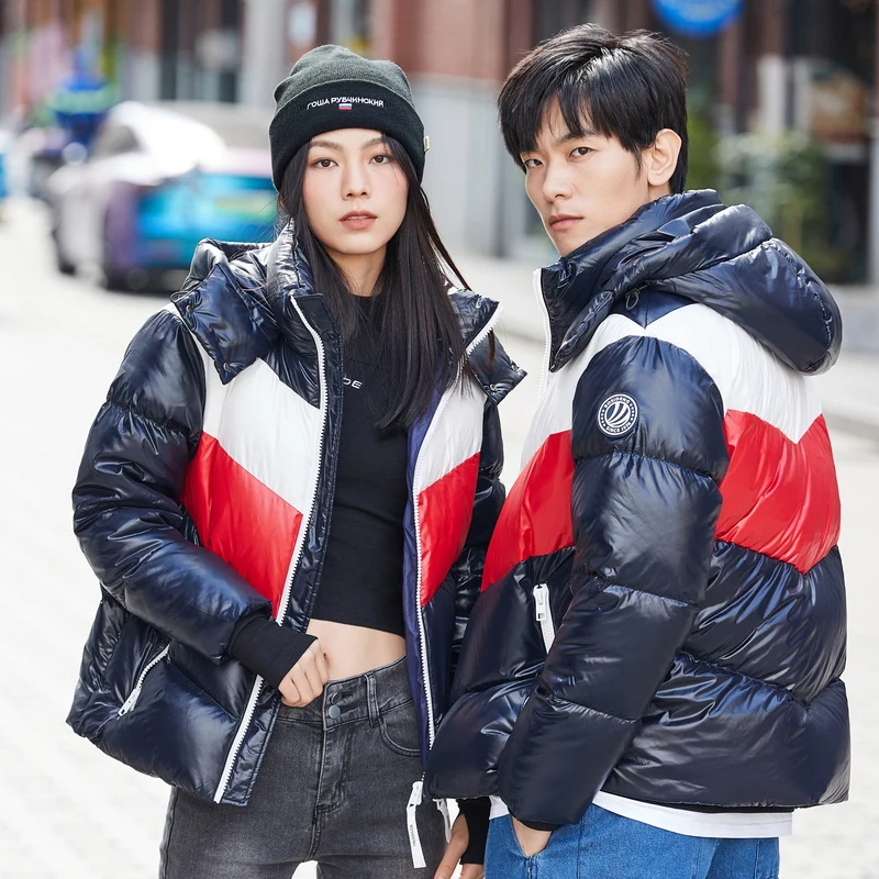 BOSIDENG 90% пуховик для мужчин и женщин зимняя куртка куртка-пуховик верхняя одежда