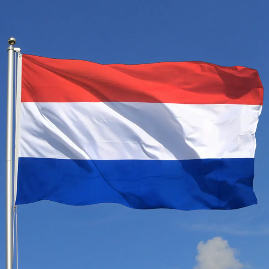NEW Dutch National Banner 90*150cm Polyester nl nld holland nederland netherlands Flag For Decoration |