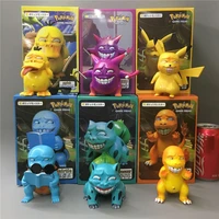pokemon pikachu gk spoof series wretched figure model ornaments bulbasaur charmander gengar psyduck squirtle figure aldult toy
