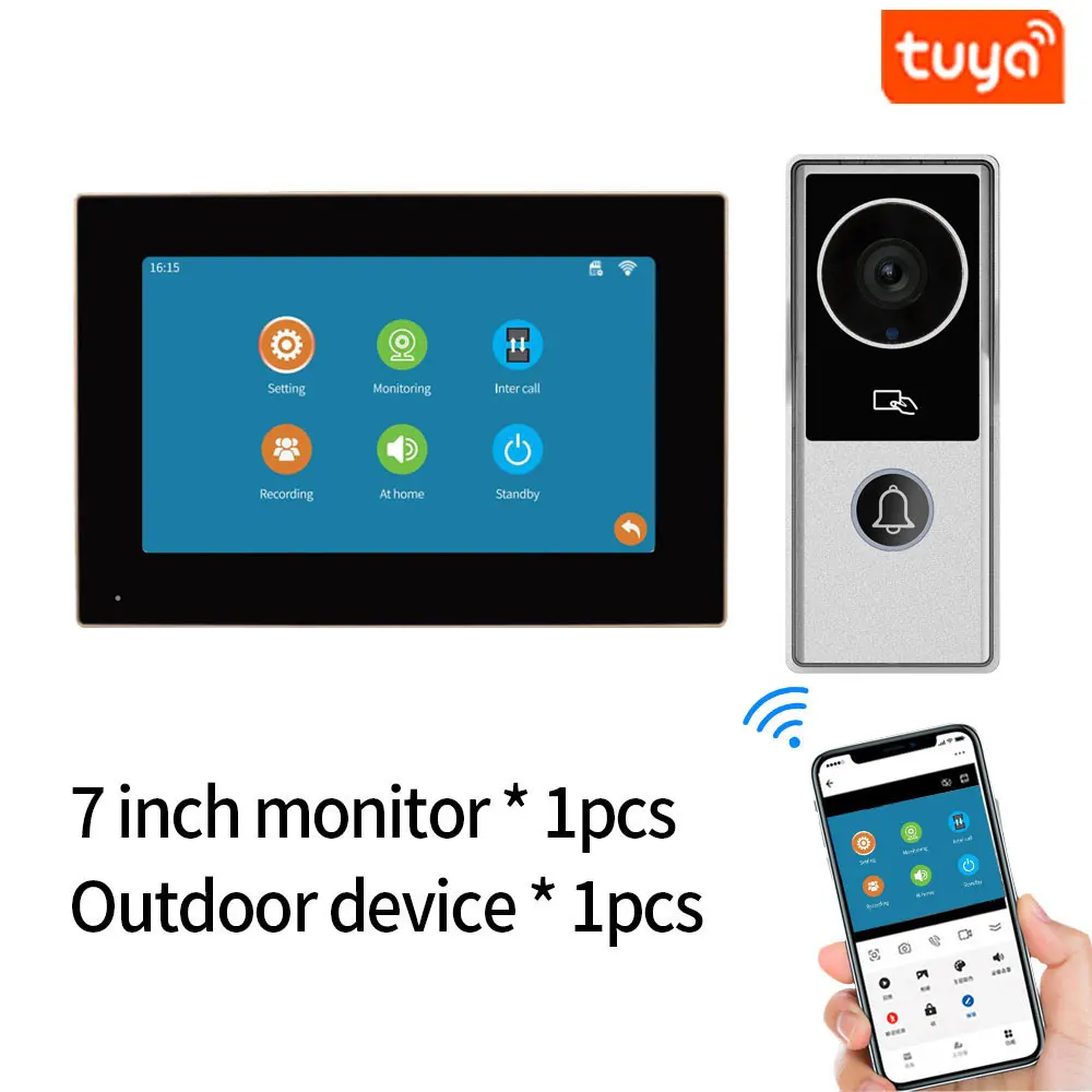 

Видеодомофон Asia-Teco Smart Life 7 дюймов