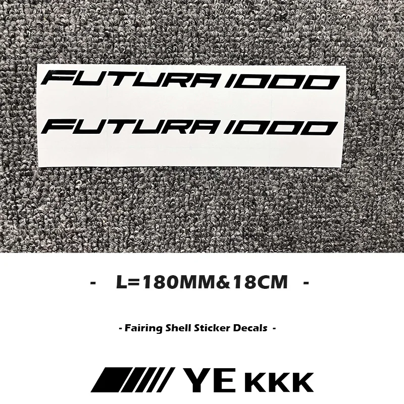 2X 180MM Motorcycle Fairing Shell Hub Head Shell Fuel Tank Sticker Decal For Aprilia RST1000 Futura 1000 Sticker Decal