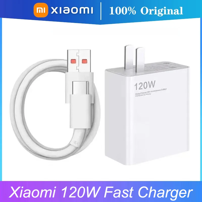 

original 120W Xiaomi Charger and 6A USB Type C For Xiaomi Redmi K50pro Note 11 Pro+ 5G K50 Gaming 11T 12 Pro Poco F4 GT Mix 4 EU