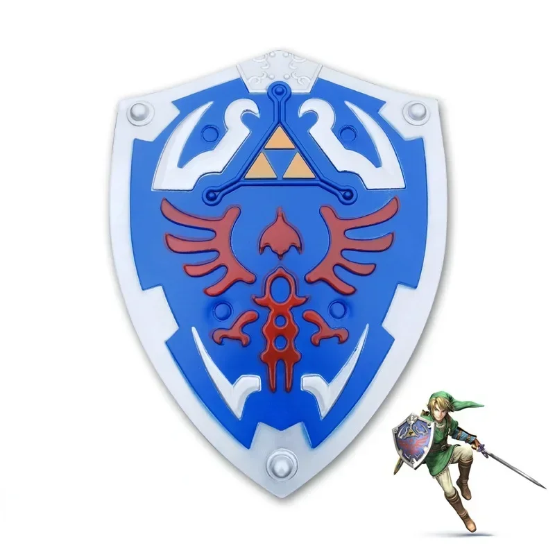 Новая игра 2025 года реквизит Zeldas Hylian оружие большой размер искусственный щит для