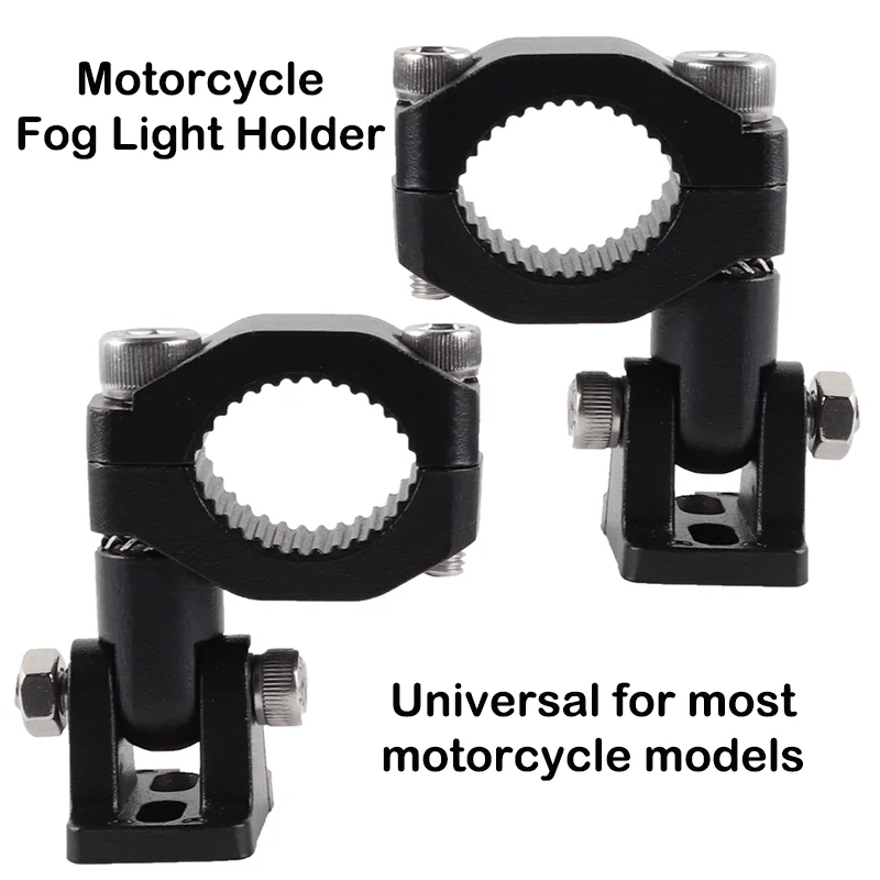

Universal Motorcycle LED Spotlight Clamps Bracket Tube Mount LED Auxiliary Lamp Holder for Yamaha Tenere 700 Sur Ron X CRF 230