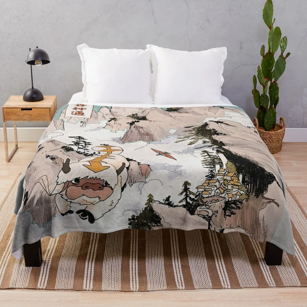 

Аватар Последний Воздушный Бандер: Каппа бросать одеяло мягкое большое одеяло спальный мешок одеяло