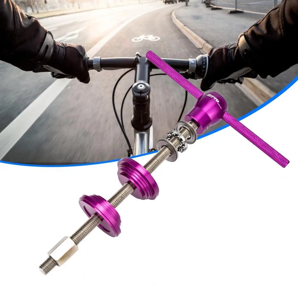 

Useful Tight Thread Pitch Bottom Bracket Installer Lightweight Bottom Bracket Tool Electroplating for Cycling