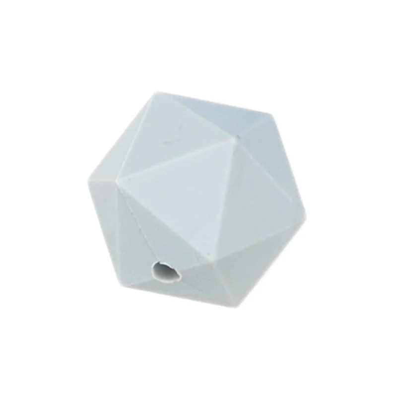 LOFCA 10 шт. Icosahedron Прорезыватели для зубов СИЛИКОНОВЫЕ BPA-Free пищевого класса Силиконовые Прорезыватели для зубов изготовление подарков (art.: 3a35dc850c8) - 3a35dc850c8