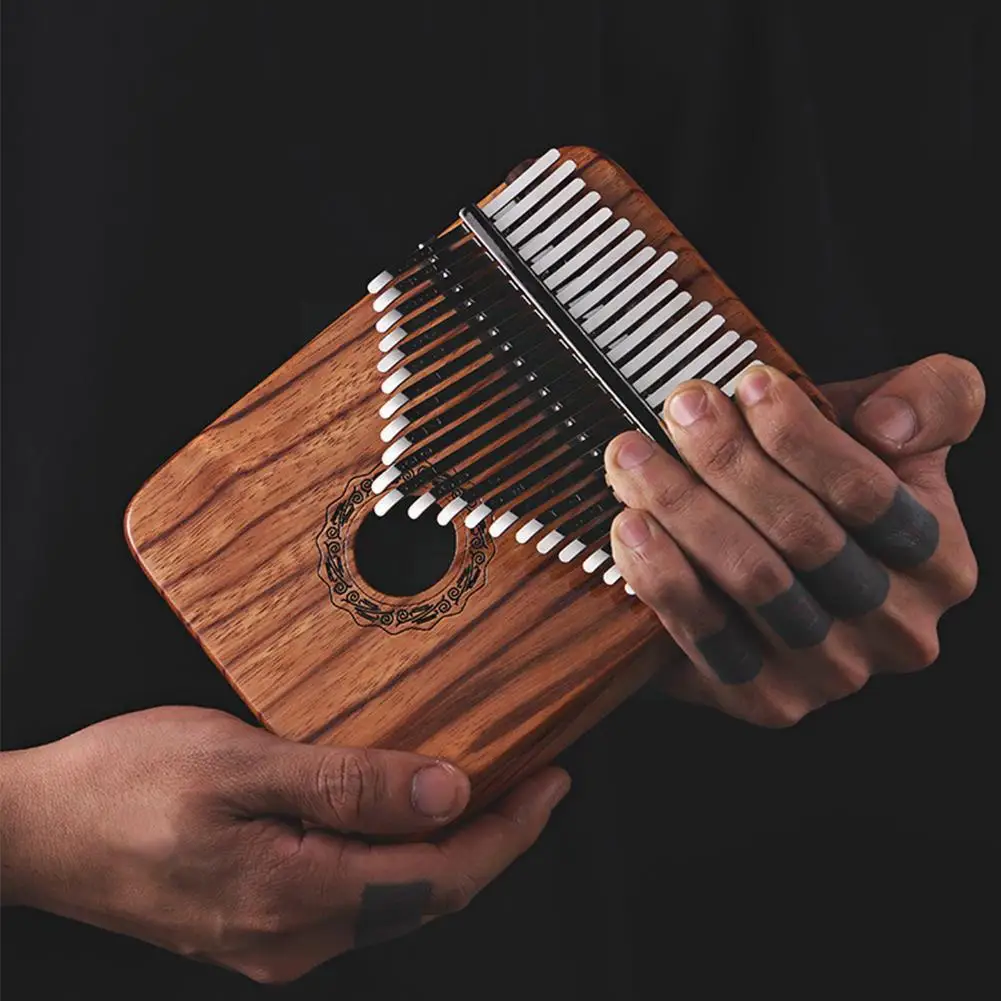 

Kalimba 21 Thumb Piano Portable Kalimba Board Musical Instrument Christmas Gift Mbira With Mahogany Music Accessorie K3r9