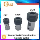 Цанговый патрон C25 ER20, удлинитель вала двигателя, стержень шпинделя, Цанга для токарного станка, держатель внутренних 8 мм, 10 мм, 12 мм, 14 мм, 16 мм, Фрезерное сверло
