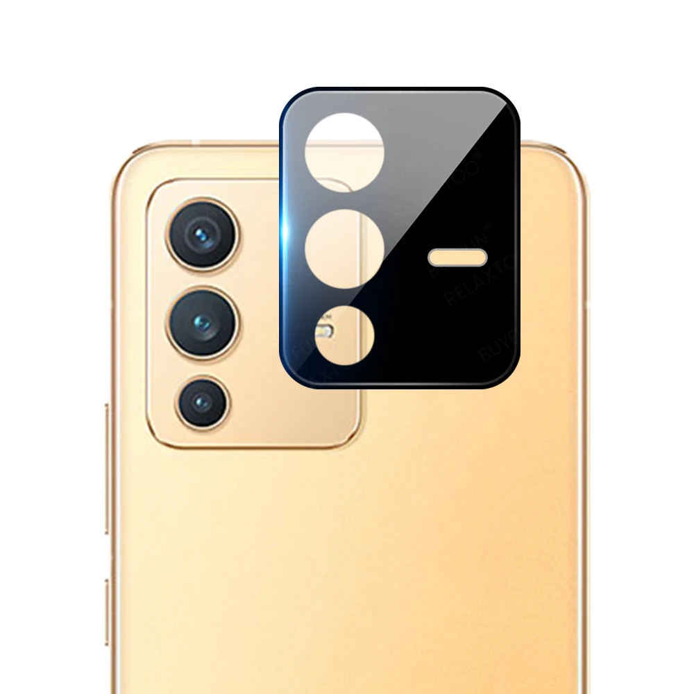 VivoV23 5G 3D изогнутая Защита объектива камеры для Vivo V23 V 23 Pro Чехлы vi vo Vivo-v23-Pro задняя