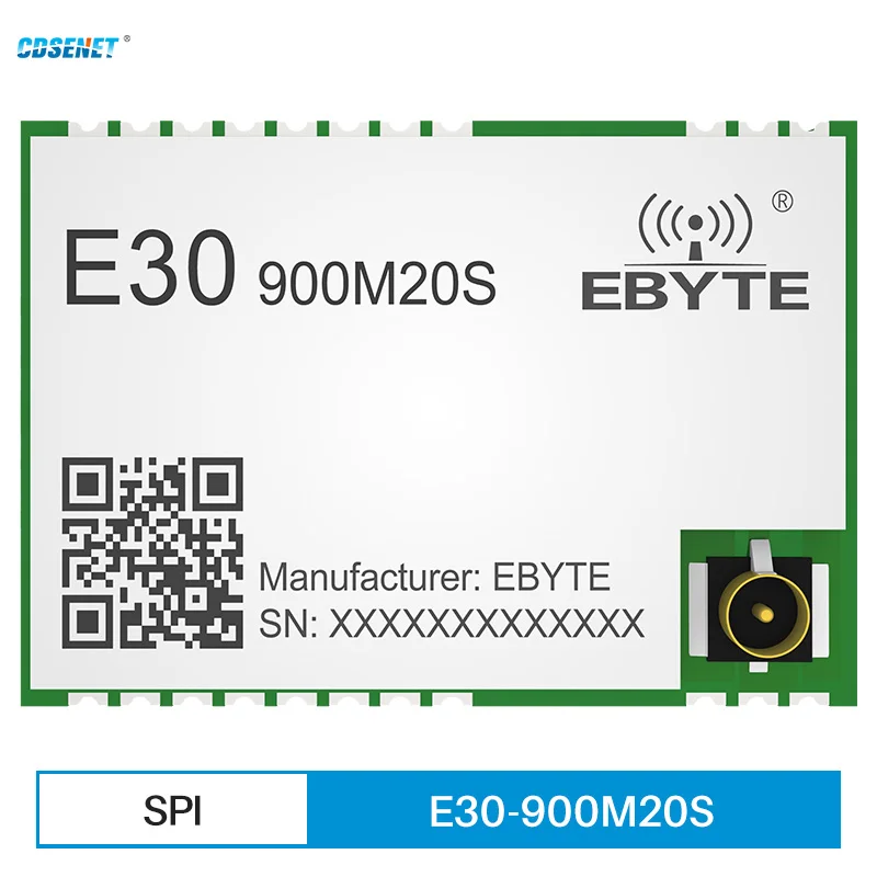 

[Actuals]SI4463 RF Module 868MHz 915MHz 20dB/30dBm E30-900M20S/30S Wireless Transmitter and Receiver SPI IPEX RFID IoT DIY