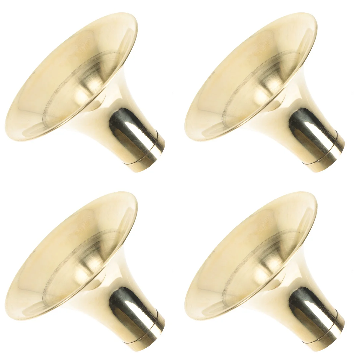 

4 Pack Suona Bowl Accessory Mini Brass Suona Suona Mini Brass Instrument Replacement Accessory Replacement For For Simple Suona