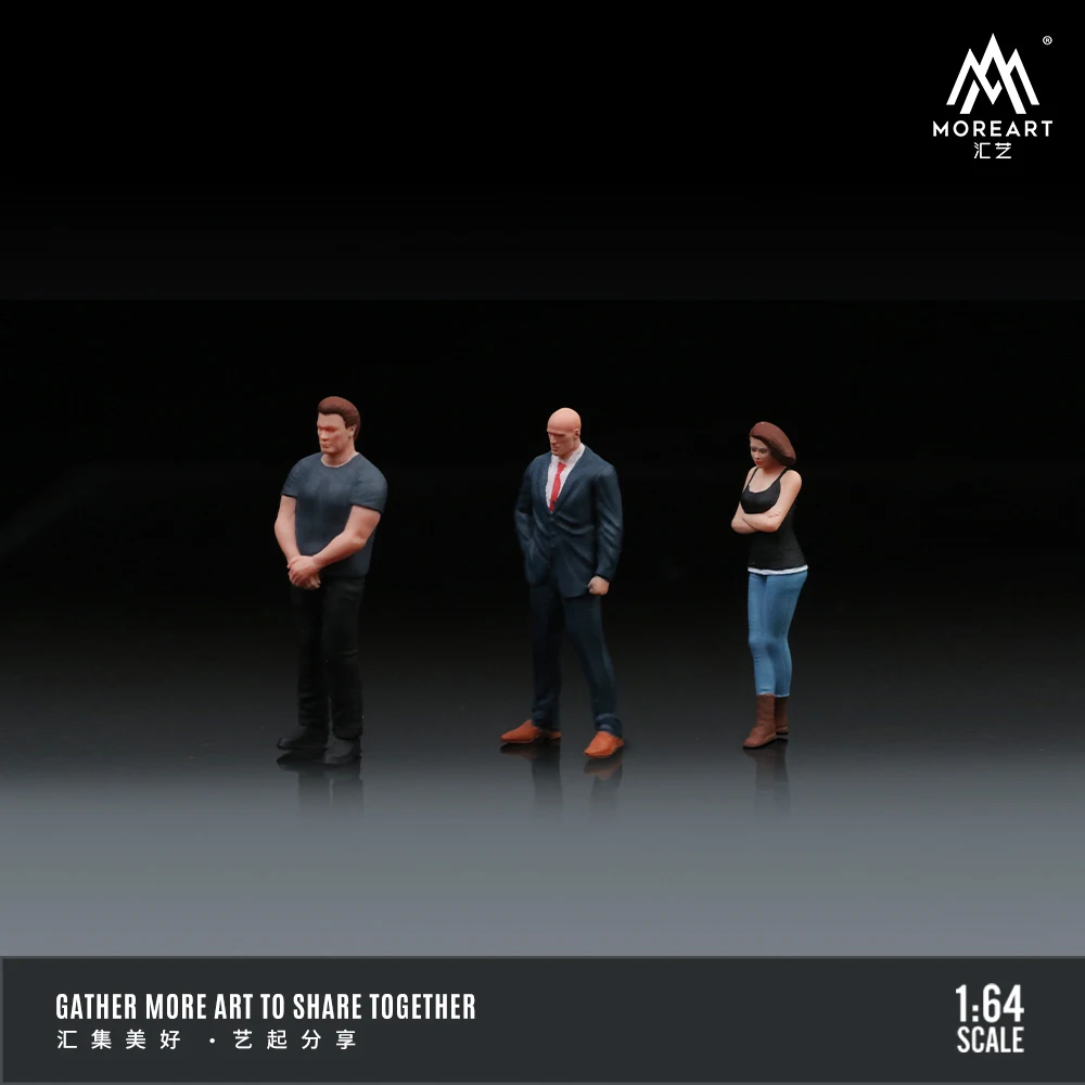 MoreArt 1: 64 Speed и Passion Мини-набор кукол на 3 человека