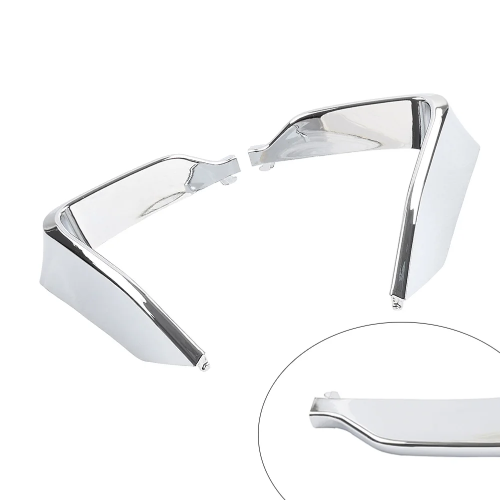 

2x обтекатель мотоцикла, нижняя накладка из АБС-пластика, глянцевый черный/хромированный для Honda Goldwing 1500 GL1500A Aspencade GL1500SE 1988-2000