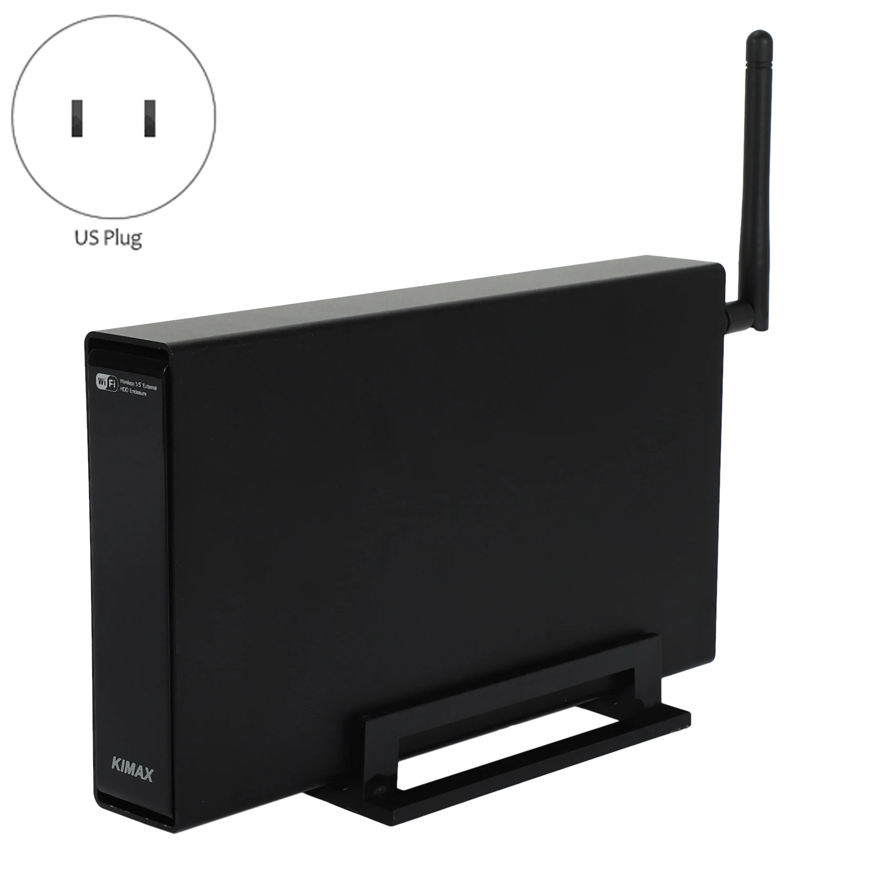 Фото Внешний корпус для жесткого диска Blueendless RJ45 с Wi-Fi антенной, беспроводной Wi-Fi, интерфейсом SATA USB 3.0, алюминиевый корпус для HDD, Wi-Fi HDD Box, HDD 3.0 №4