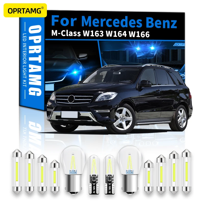 

Внутреннее освещение для Mercedes Benz M-Class W163 W164 W166 1998 1999 2004-2022