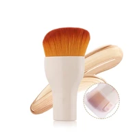 1 pcs short handle foundation makeup brushes high quality liquid bb cream blusher powder brush cosmetics beauty tools