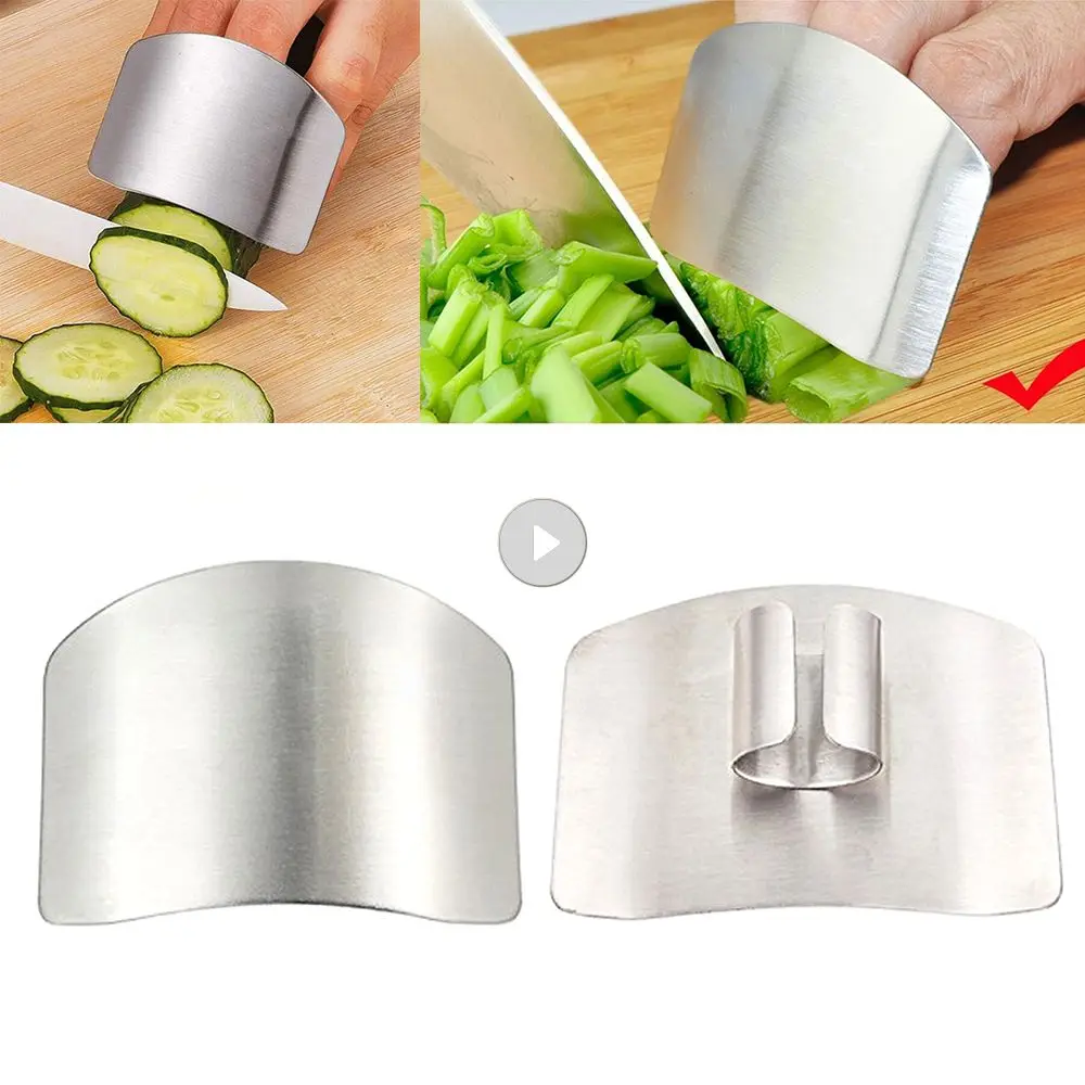 

1PC Finger Guard Protect Finger Hand Protector Finger Hand Not To Hurt Cut Knife Cutting Finger Protection Tools Kitchen Supply