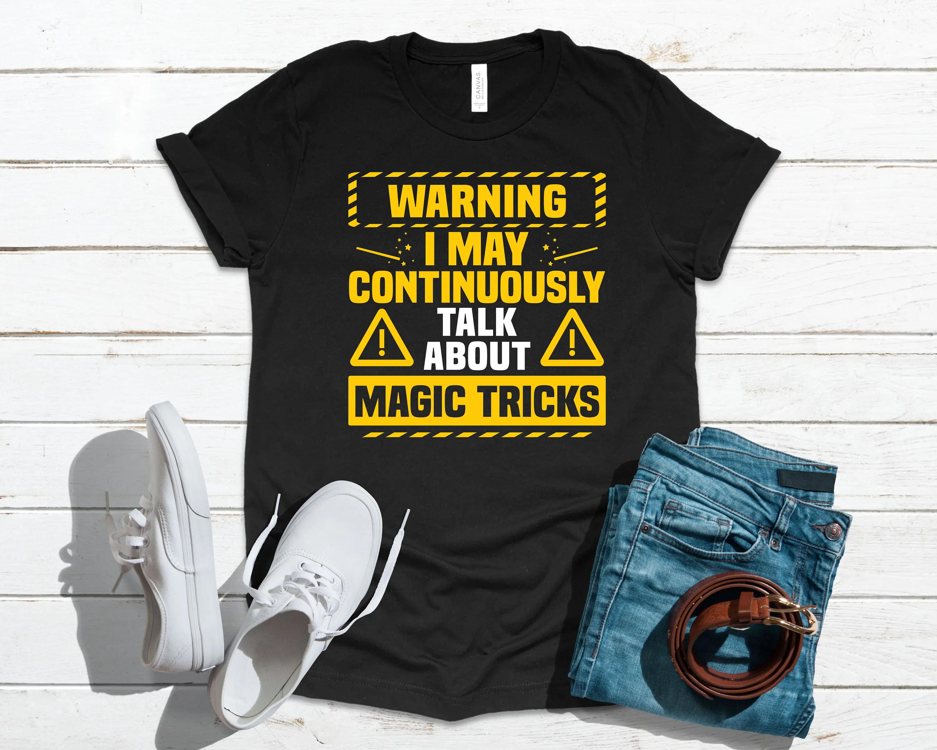 Детская футболка с длинным рукавом и забавными Фокусами