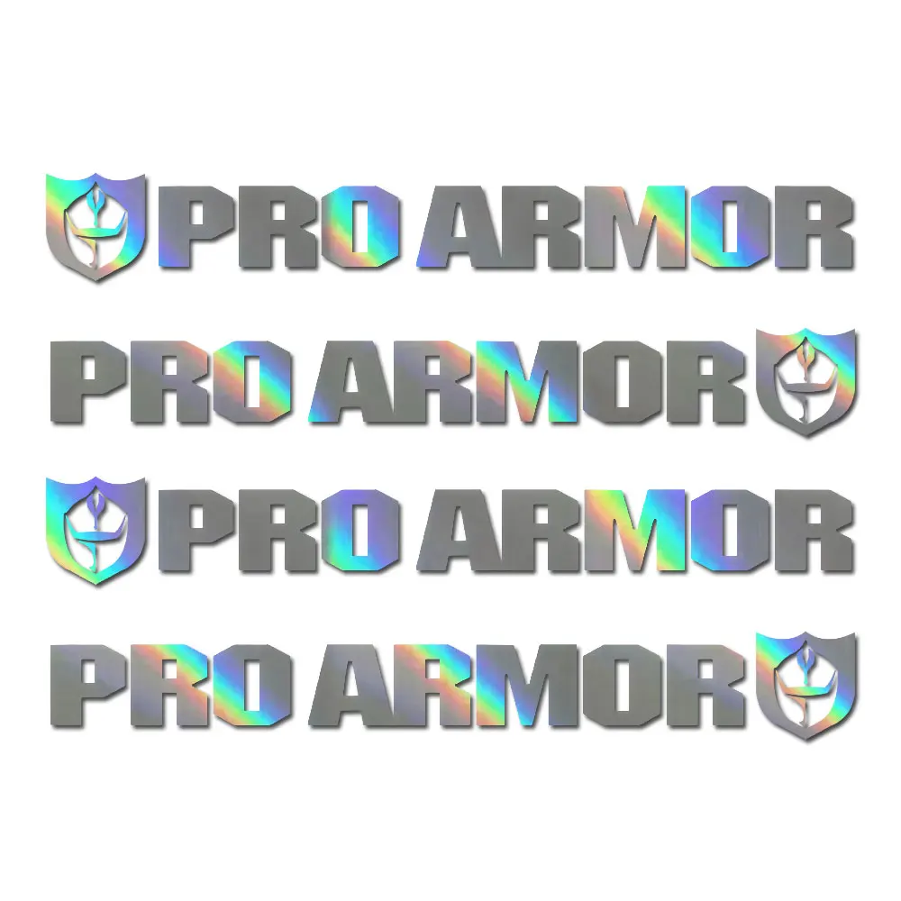 

Для KAWASAKI POLARIS RZR YAMAHA RAPTOR HONDA PRO ARMOR 4 шт. Набор наклеек наклейки Квадроцикл/выбор цветов