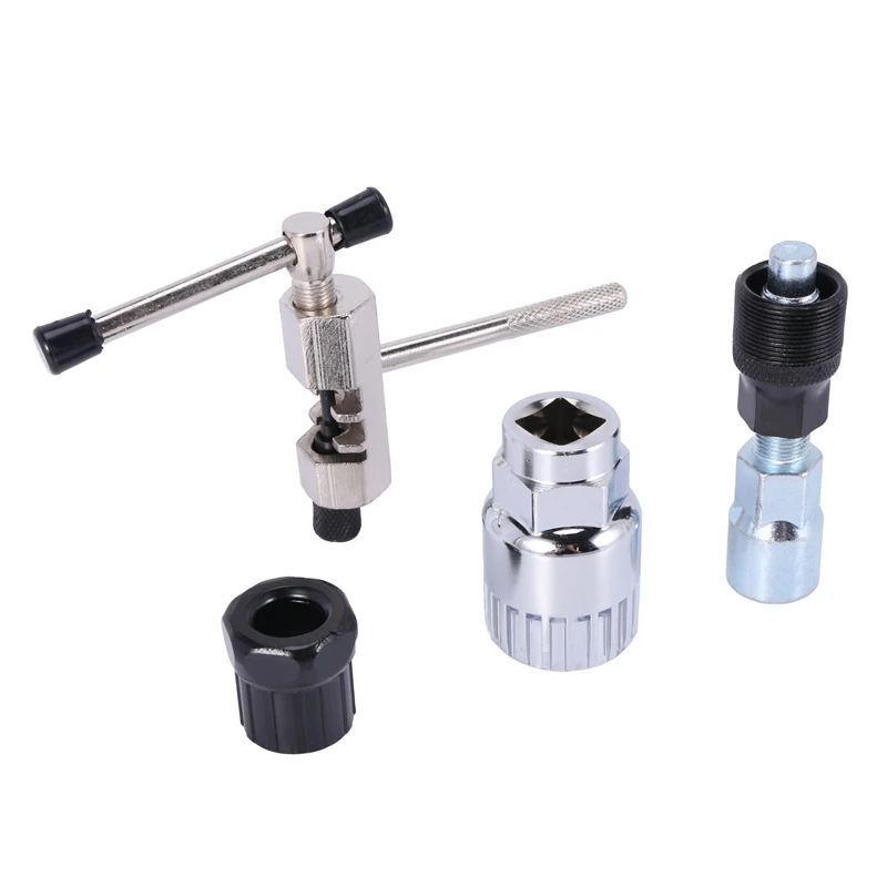 

4Pc Mountain Bike MTB Bicycle Crank Chain Axis Extractor Removal Repair Tool Kit