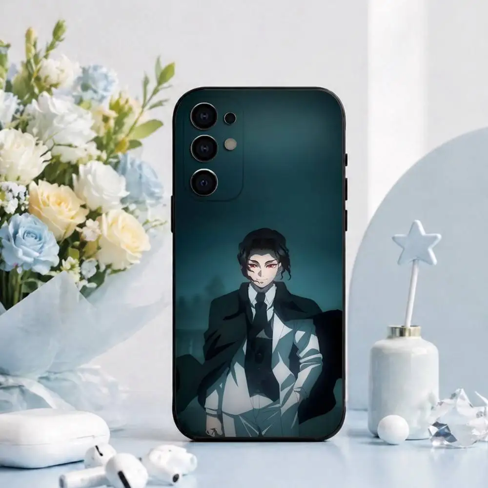 Чехол для телефона Demon Slayer Muzan Kibutsuji для Samsung S25, S24, S21, S22, S23, S30, Ultra, S20, Plus, FE, мягкий силиконовый черный чехол (art.: 3920daf6501ce) - 3920daf6501ce