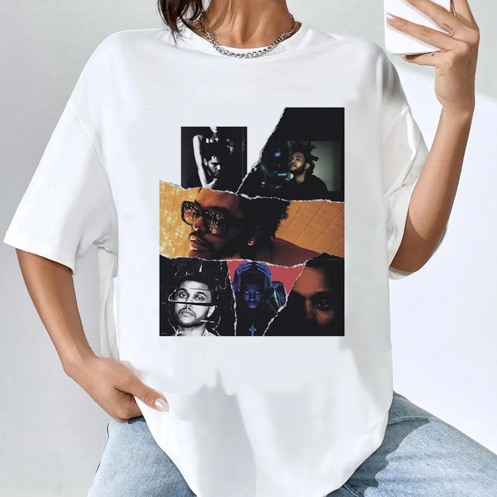 Футболки The Weeknd женские аниме поп-культура гранж Y2k панк удобные футболки с
