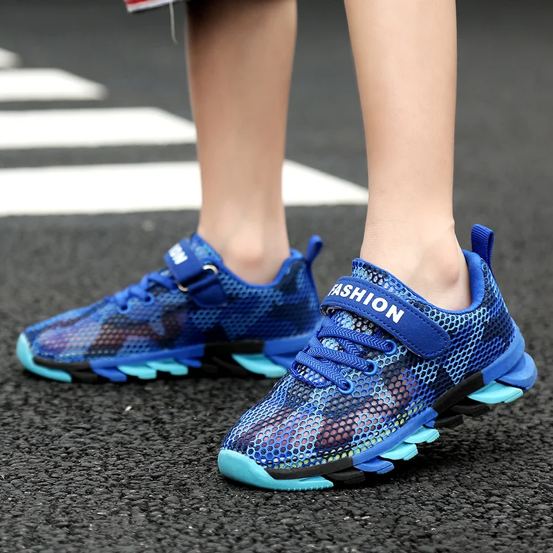Brand Kids Camouflage Sneakers Breathable Non-slip Children Comfortable Sports Shoes Boys Girls Lightweight Running Tennis Shoes