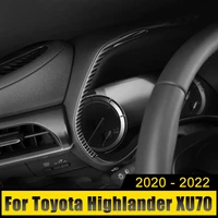 for toyota highlander kluger xu70 2020 2021 2022 car dashboard display meter ring speedometer gauge cover trim frame accessories