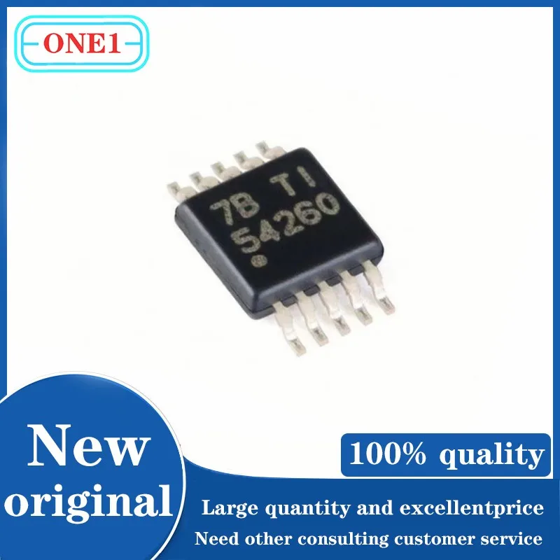 

1PCS/lot Chip New original TPS54260DGQR TPS54260DGQ TPS54260 IC REG BUCK ADJ 2.5A 10MSOP