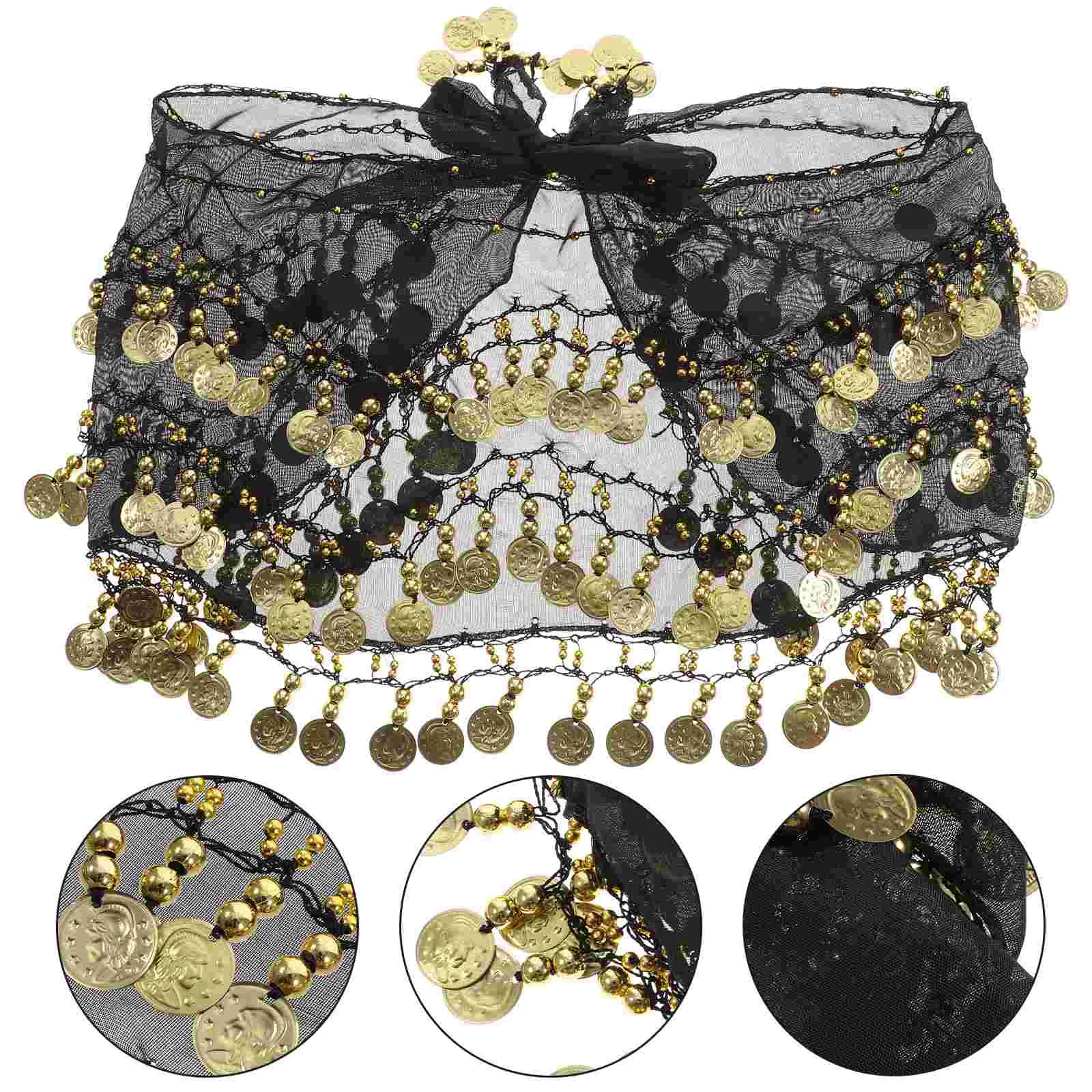 

Valiclud Fajas Para Adelgazar La Barriga Para Mujer Belly Dance Skirt Belly Dance Hip Scarf Gold Coins Womens Dance Skirts