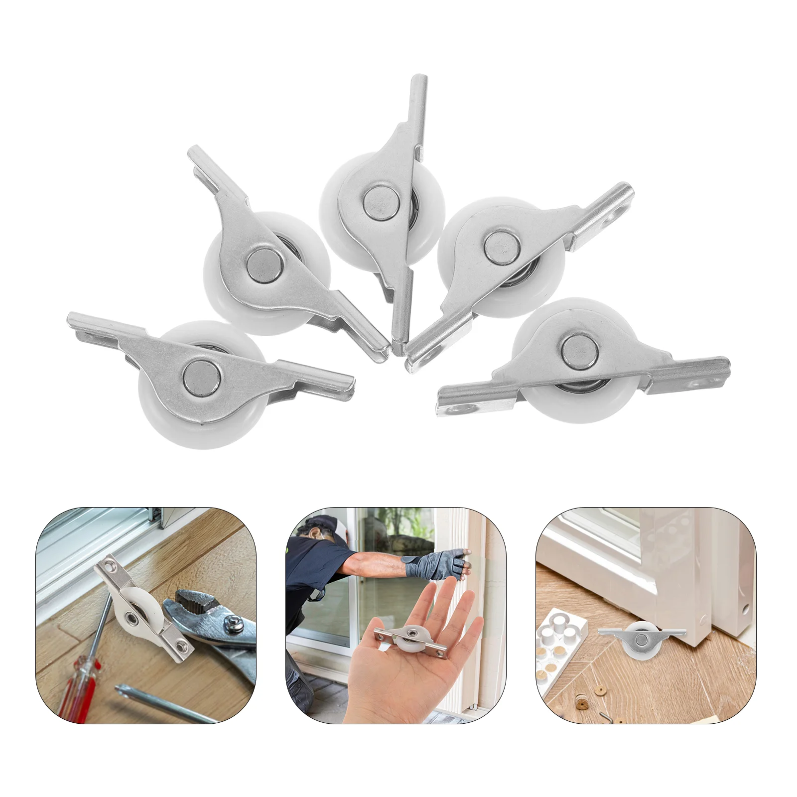 Шкив колеса для дверей и окон раздвижная дорожка фурнитура стеклянные ролики