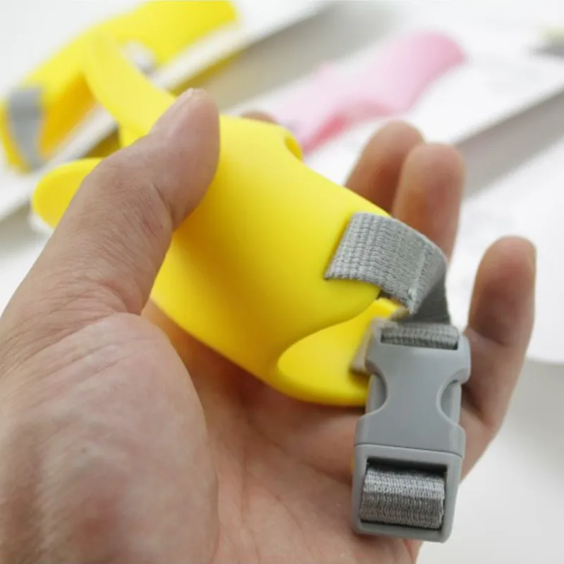 Силиконовый намордник для собак милая маска намордника против укусов лая