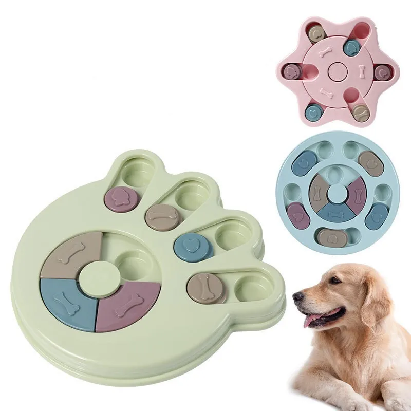 

Pet Feeder Dog Educational Toys Increase Puppy Intellectual Food Dispenser Interactive Educational Feeding Toys