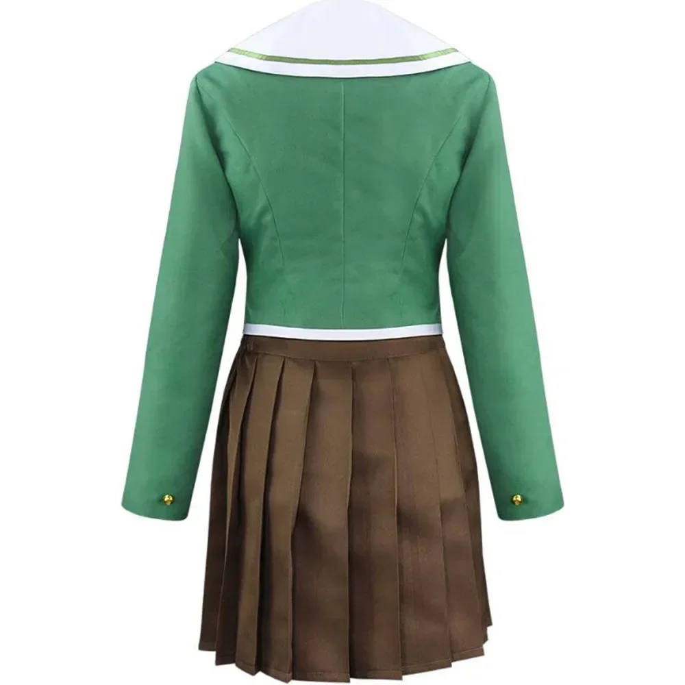 Аниме Danganronpa Kuma Chihiro Fujisaki Косплей Костюм Женская униформа JK