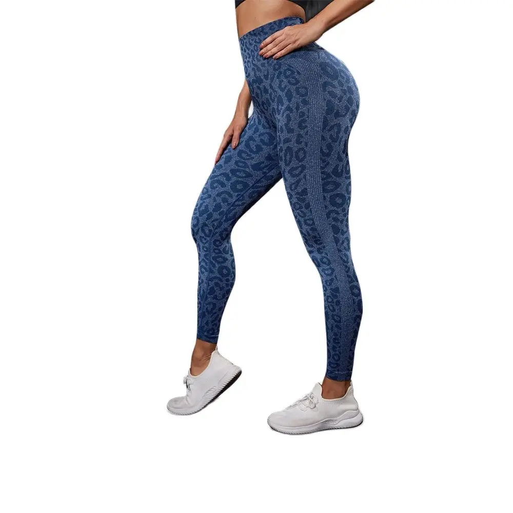 Seamless Leggings Women Speckled Soft High Waisted Workout Tights
