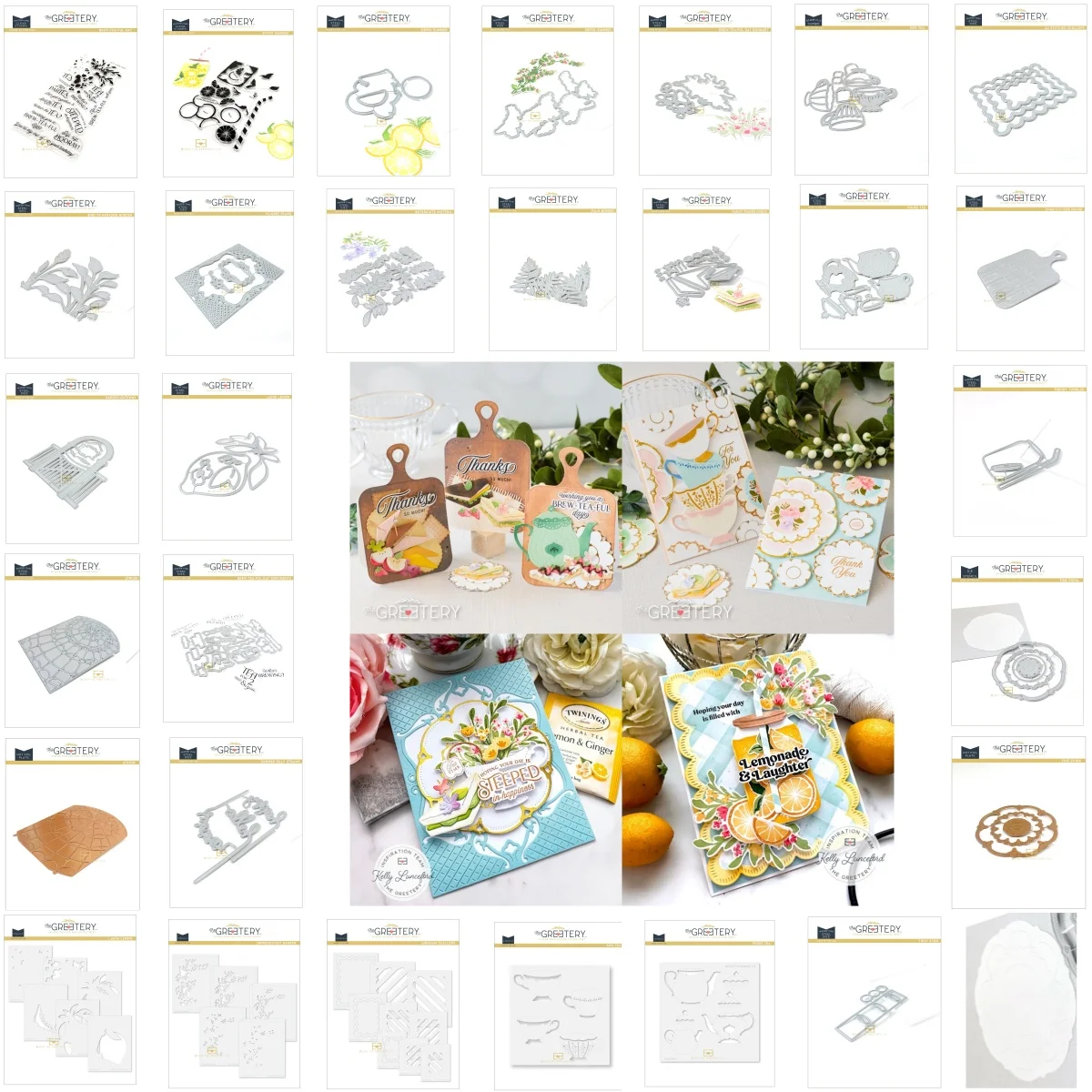 Чайный набор филигранная рамка металлические трафареты прозрачные штампы