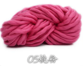 250 г хлопок и суперволокнистая шерстяная супертолстая очень толстая нить