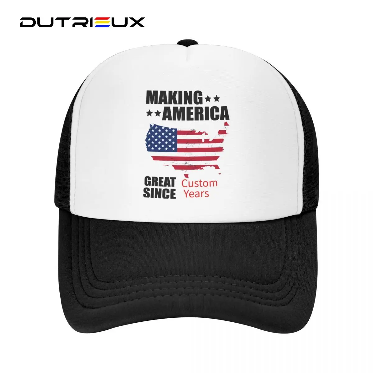 

Making America Great Since 1973 Birthday Gifts Custom Years Baseball Cap Sports Adjustable Trucker Hat Spring Snapback Caps