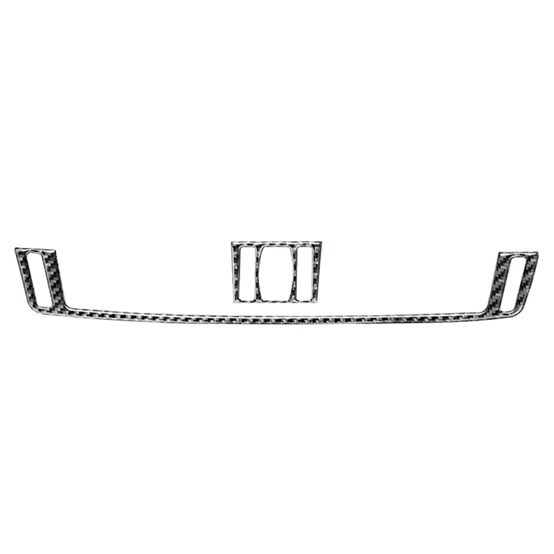 

Carbon Fiber Center Control Air Condition Outlet Frame Cover Trim Accessories For BMW- F15 X5 2014-2018