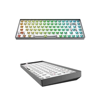 Set Ciy84 Gaming Mechanical Keyboard Wired Kit Aluminum Alloy Frame Hot-swappable Rgb Special For DIY Mechanical Keyboards