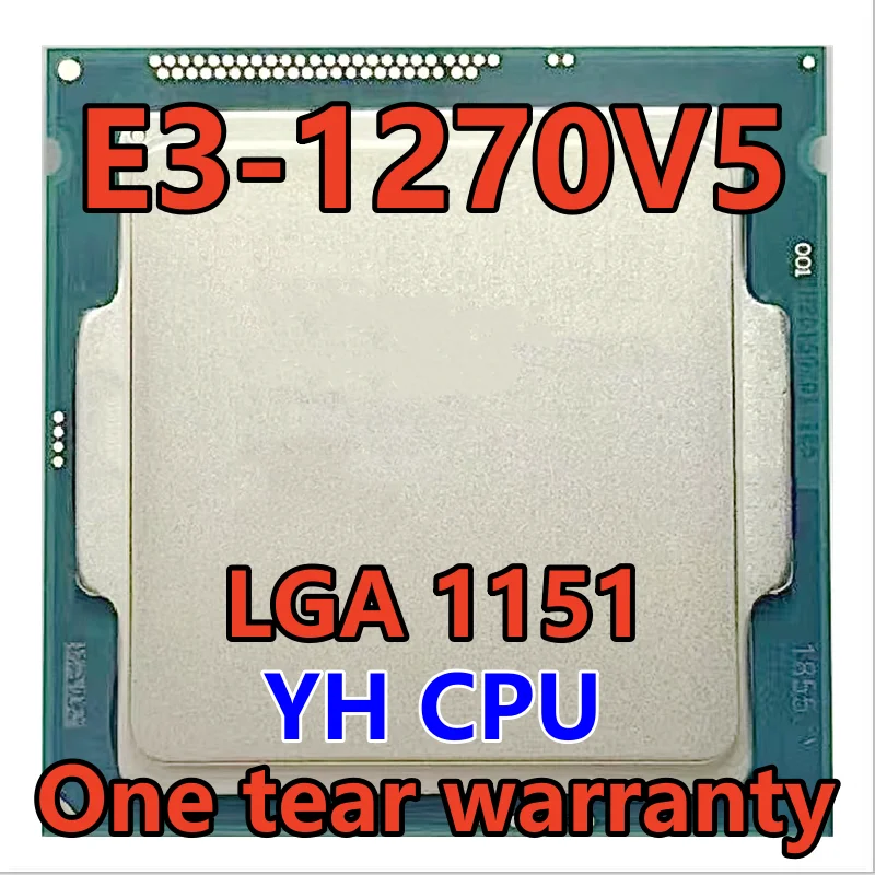 

E3-1270 v5 E3-1270V5 E3 1270v5 E3 1270 v5 SR2LF 3.6 GHz Quad-Core Eight-Thread CPU Processor 80W LGA 1151